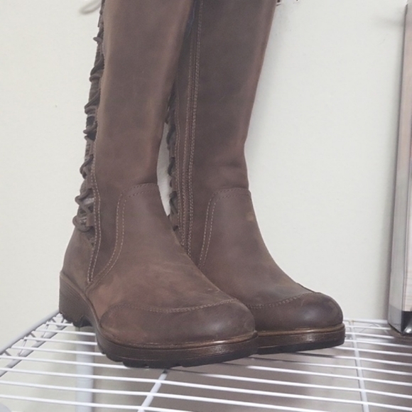 Southwestern Style Bionico Weatherproof Epping Tall Boots Size 7.5 Aztec Brown - Picture 12 of 13